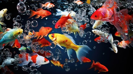 Fototapeta premium serene water graphic background