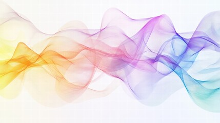 colorful abstract wave background