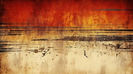 Obraz premium aged retro poster texture