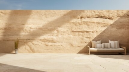weathered travertine texture
