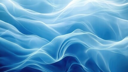 Obraz premium abstract blue wave background