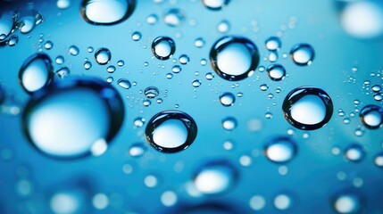 up blue bubbles background