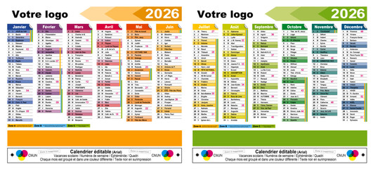 Calendrier 2026 - 05