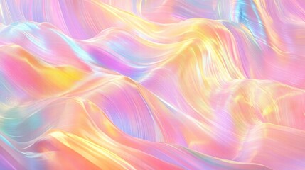 Obraz premium pastel rainbow abstract swirls background