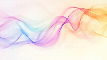 colorful abstract wave background