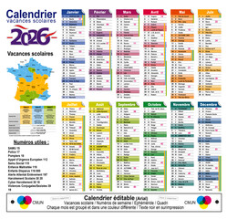 Calendrier 2026 - 07