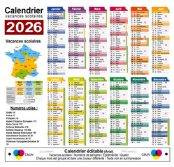 Calendrier 2026 - 09