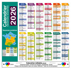 Calendrier 2026 - 08