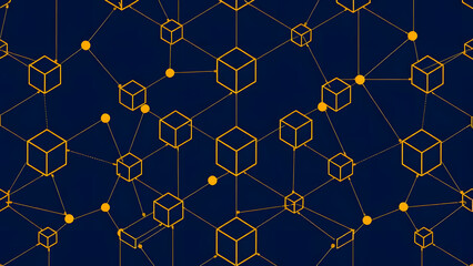 Seamless star pattern with geometric and floral design