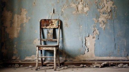 worn distressed wooden