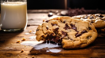 Fototapeta premium warm open house cookies
