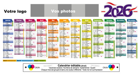 Calendrier 2026 - 18