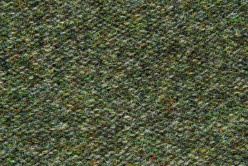 Green purl wool fibril jersey fabric texture as background