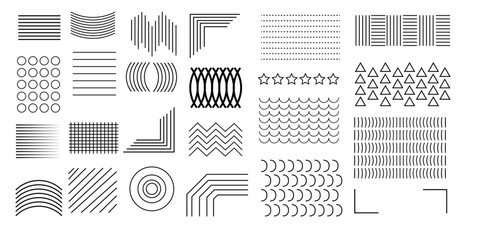 Pen lines Abstract design element,Marks collection,Motion design lines,Hand Drawn design set,Elements of Design to Create cool Looking Background,parallel lines Decoration collection.