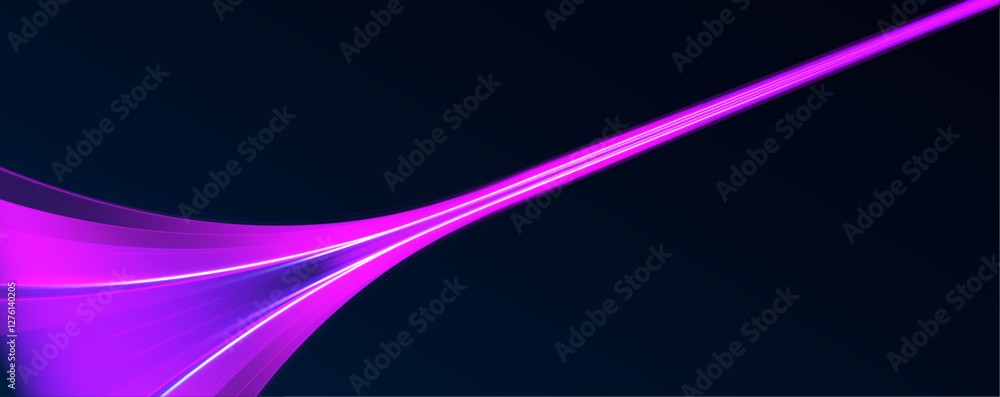 Leinwandbilder image with the effect of high-speed movement on the road. image of speed motion on the road. abstrac
