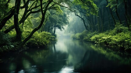 Obraz premium river water