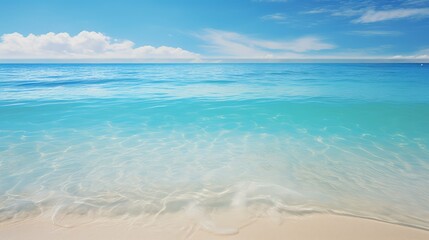 Fototapeta premium waves blue and turquoise