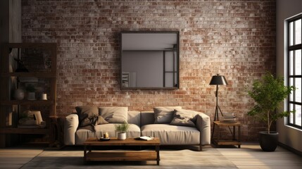 exposed modern room wall