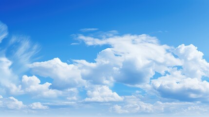 Fototapeta premium clouds blue subtle background