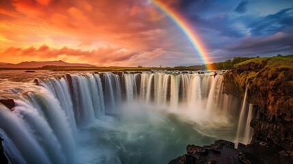 rainbow beautiful water colors