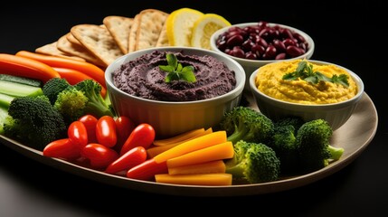 healthy black bean dip