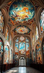 Obraz premium interior of church