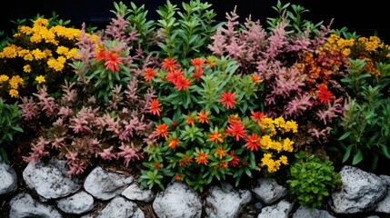 dimension flower bed texture