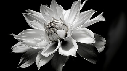 petals maiden black and white