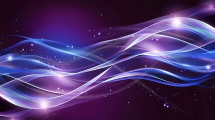 Obraz premium _Purple_blue_galactic_background