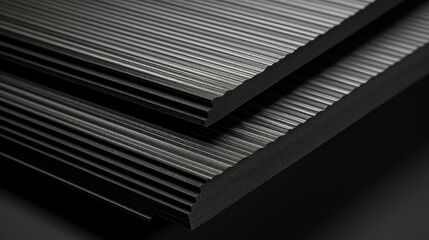thickness corrugated plastic texture