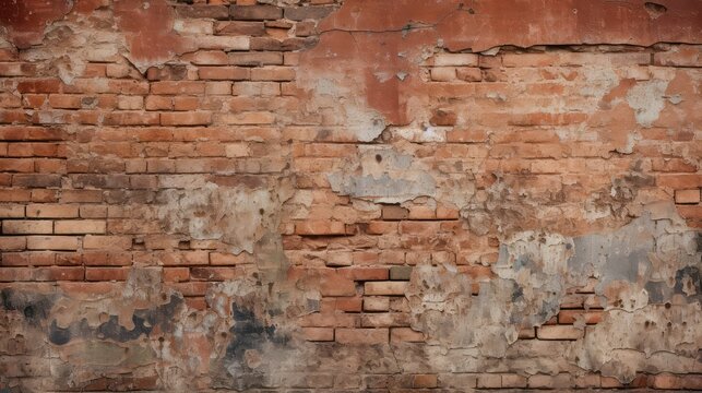 Fototapeta aged old brick wall texture