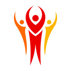 People Vector Logo Design Template