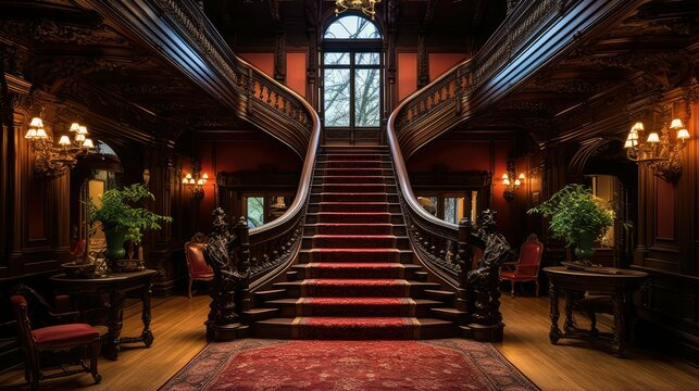 staircase mark twain house
