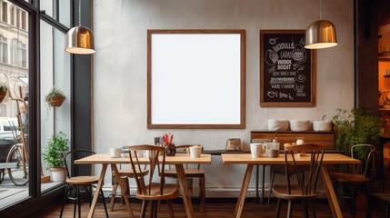 interactive white poster