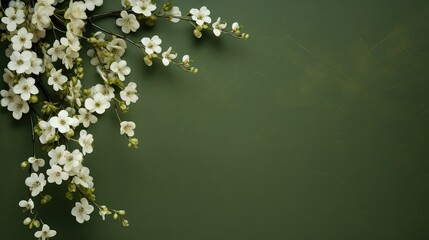 delicate olive green background