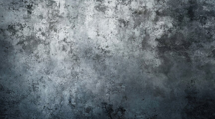 Fototapeta premium Dark gray grunge background with a textured, distressed look, perfect for vector presentation designs. Features free space for text, creating a bold, modern, and edgy aesthetic for creative projects