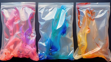 project plastic zip bag