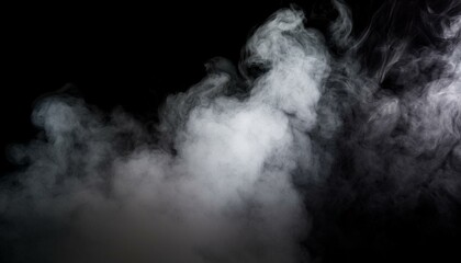Abstract background with smoke on white and Fog and smoky effect for photos design . white fog design with smoke texture overlays. Isolated black background. Misty fog effect. fume overlay design