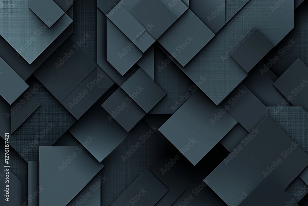 Poster dark deep black dynamic abstract vector background with diagonal lines, a gradient from light to dee