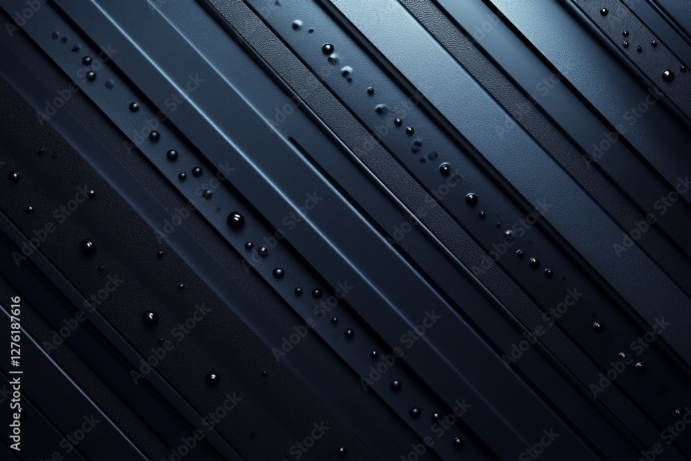 Poster dark deep black dynamic abstract vector background with diagonal lines, a gradient from light to dee