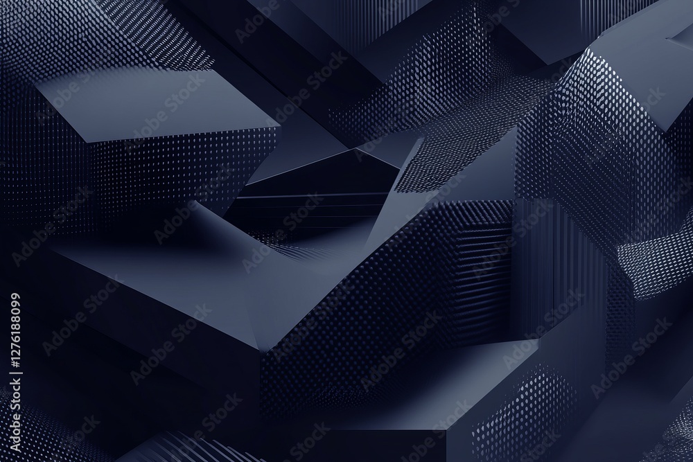 Poster dark deep black dynamic abstract vector background with diagonal lines, a gradient from light to dee