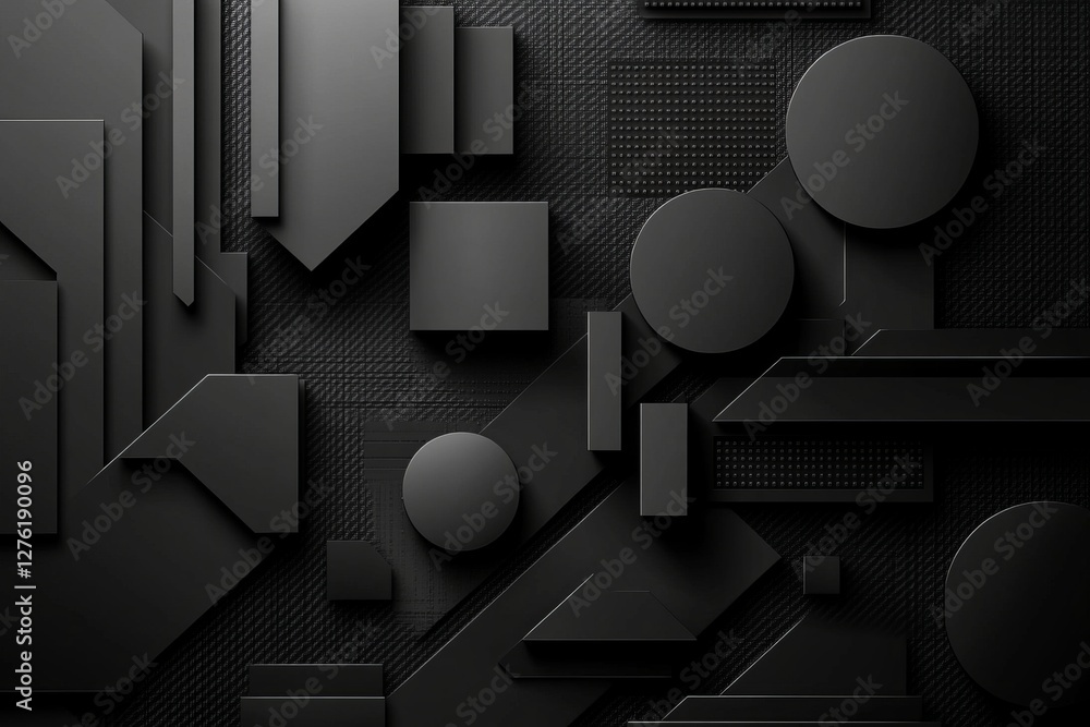 Poster dark deep black dynamic abstract vector background with diagonal lines, a gradient from light to dee