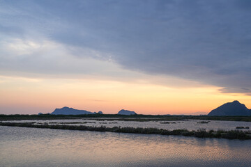 View of Sam Roi Yot National Park, Pran Buri District, Prachuap Khiri Khan Province, Thailand
