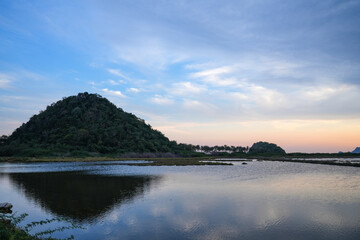 View of Sam Roi Yot National Park, Pran Buri District, Prachuap Khiri Khan Province, Thailand