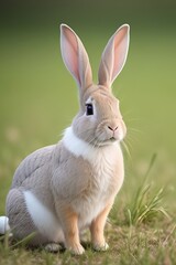 Obraz premium cute and fluffy rabbit