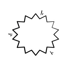 Versatile Line Art Speech Bubbles for Creative Projects
