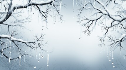 serene tree branch invitation