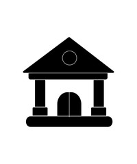 House icon filled with black