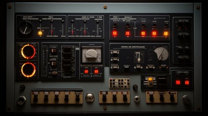 Obraz premium metrics data center generator