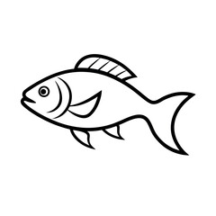 Stylish Climbing Perch Line Art for Branding Projects